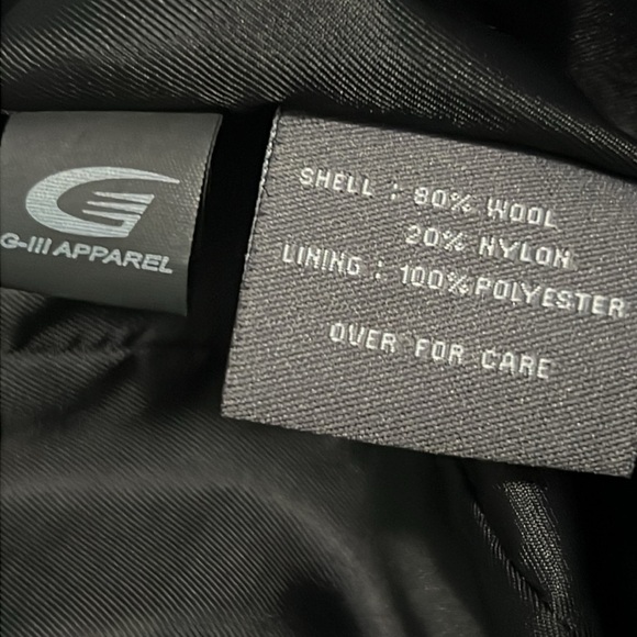 ⭐️ KENNETH COLE Black Wool Coat ⭐️ - Picture 5 of 6